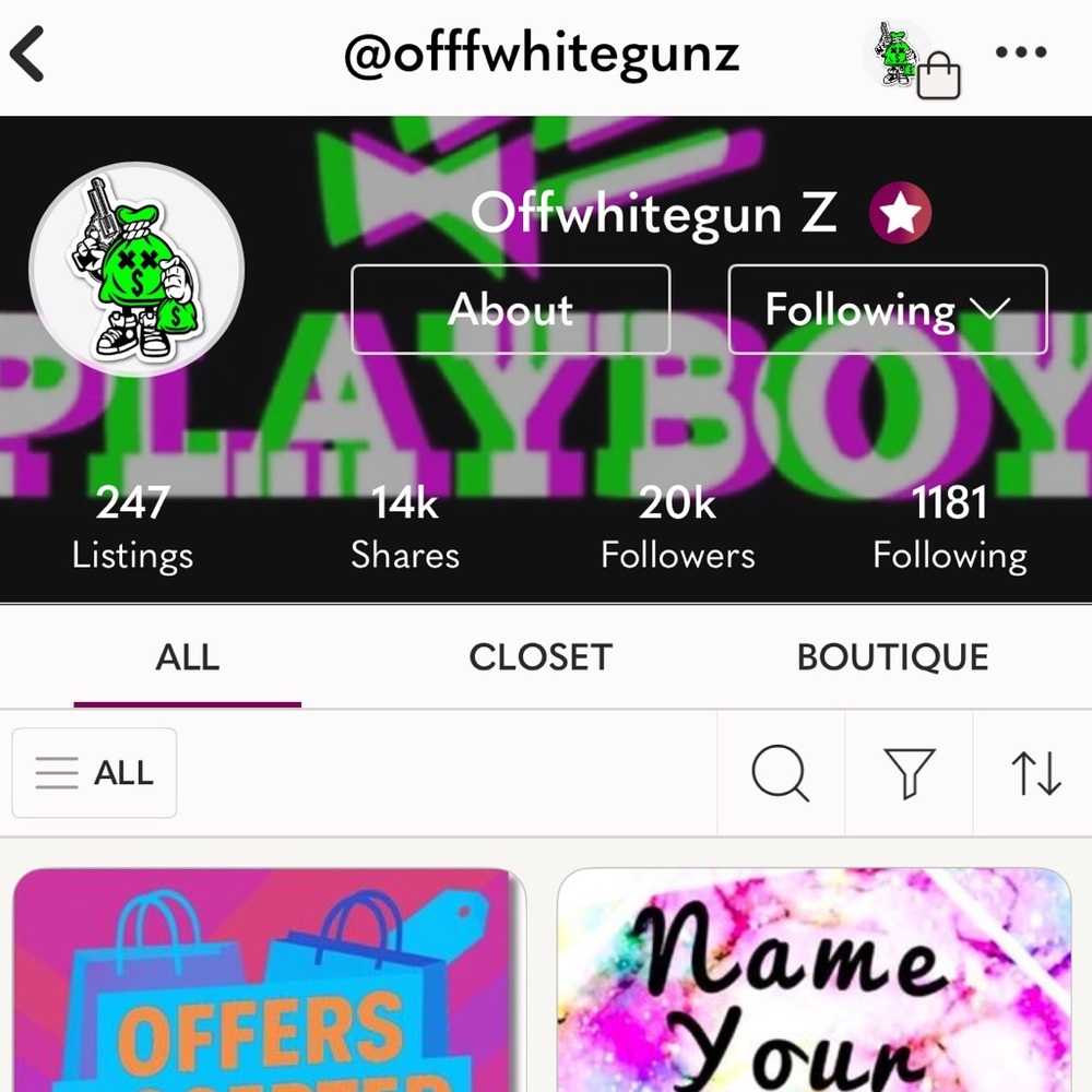 ‼️GO FOLLOW @offfwhitegunz FOR HUGE SALES & MORE‼️